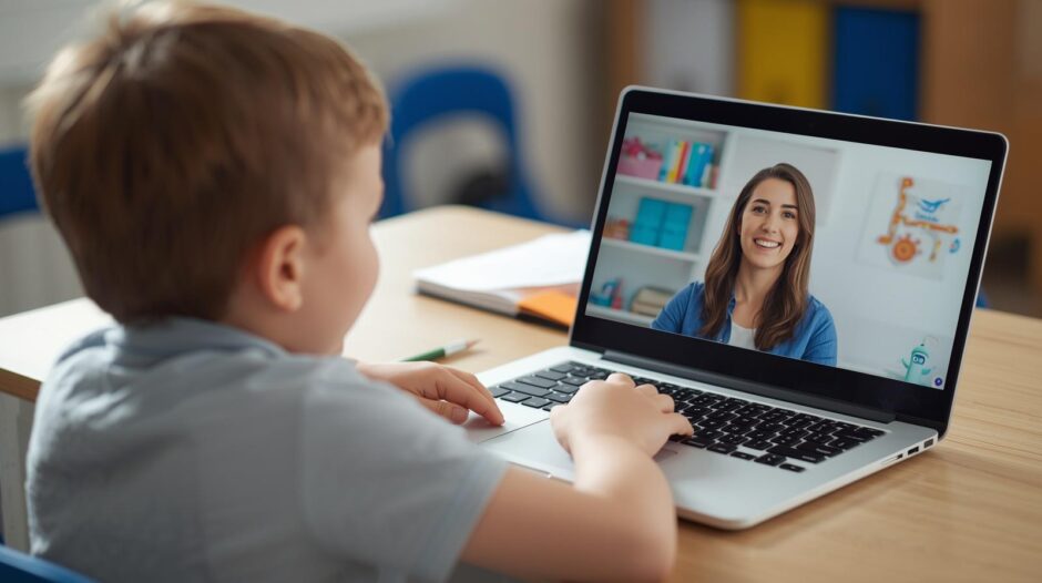 オンラインレッスン風景